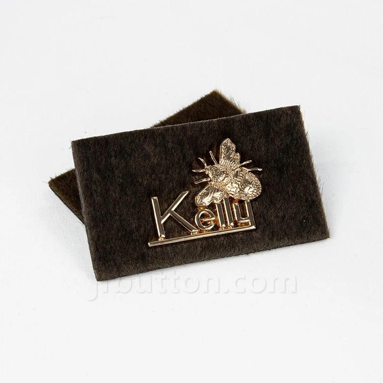 faux leather handmade labels