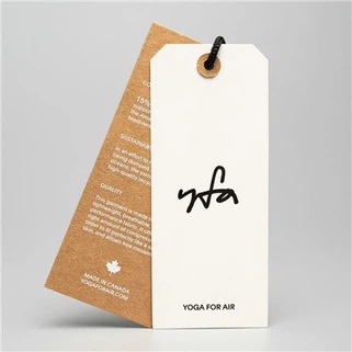 Kraft Daim Ntawv Hang Tags Printable