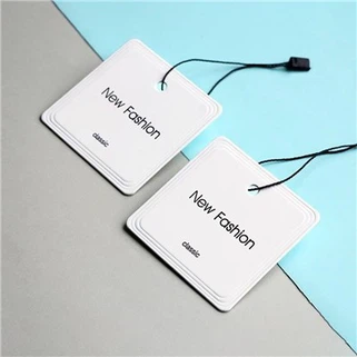 Khoom kim heev khaub ncaws Hang Tags
