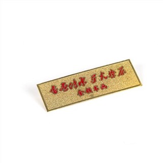 Hlau Lub Npe Plaques
