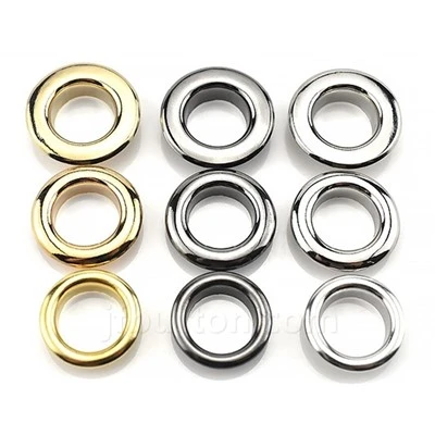 Stainless Hlau Eyelets Rau Canvas