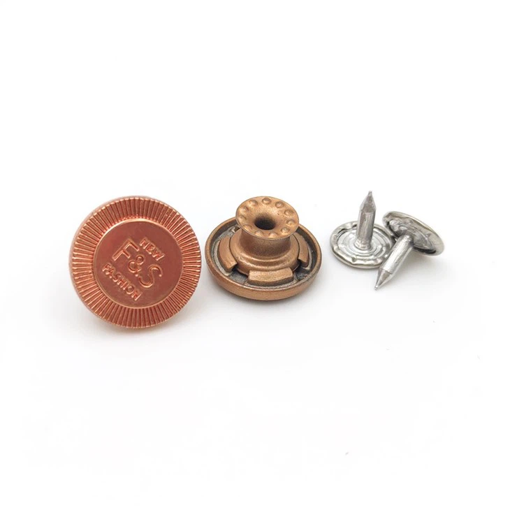 Metal Tack Button For Pants