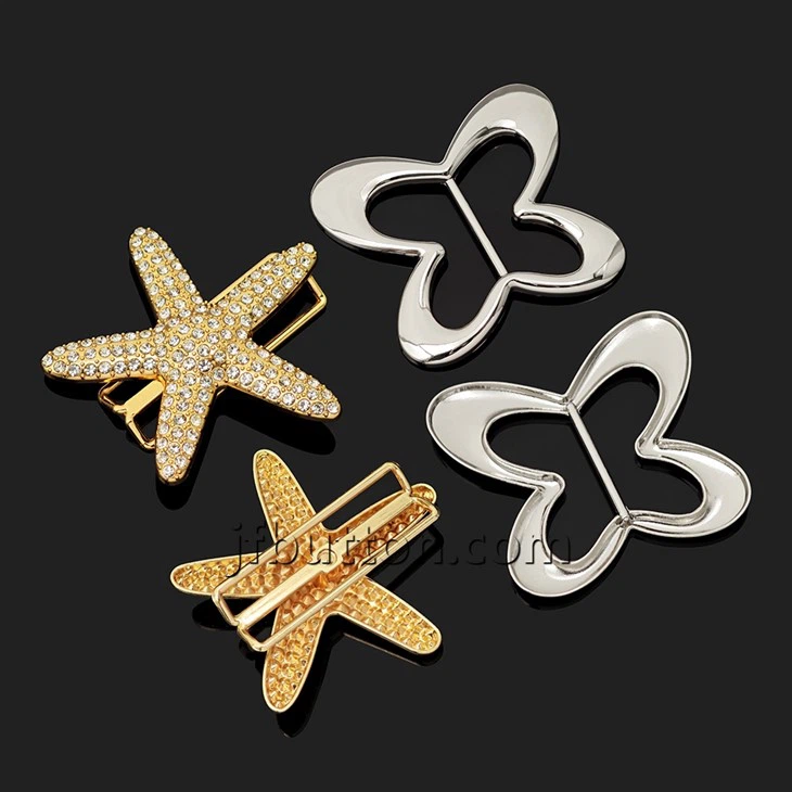 Gold Metal Swimwear Connector factory