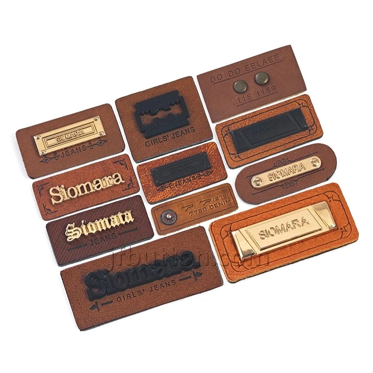 Personalized Leather Labels For Crochet Items