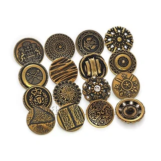 Antique Brass Blazer Khawm