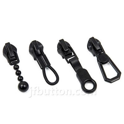 Dub Hlau Slider ntawm Zipper