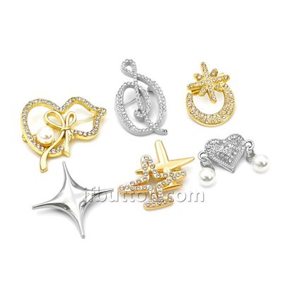 Costume Jewelry Brooches Pheej Yig