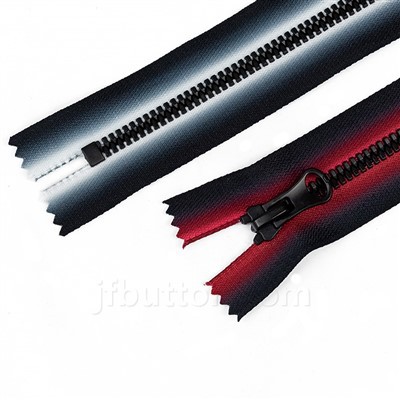 Hnyav plaub hau Yas Cais Zipper