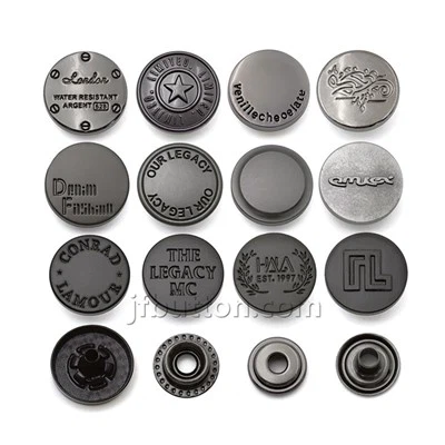 Hnyav Plaub Ntug Snap Fasteners
