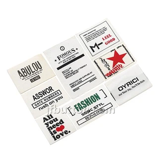 Woven t -} Lub tsho logo
