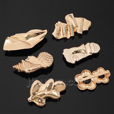 Kho kom zoo nkauj Abstract Design Buckle