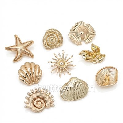 Starfish Shank Buttons Rau Swimwear