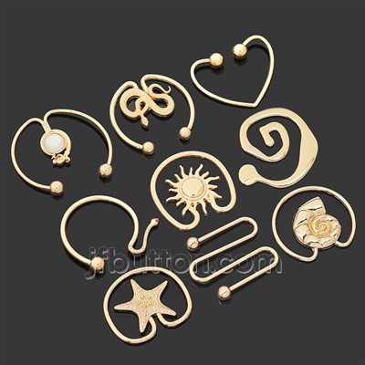 Swimwear Irregular Ring Buckle