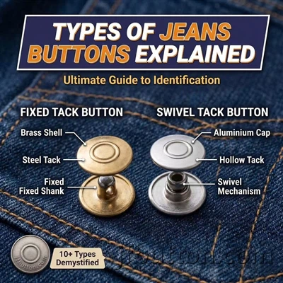 Hom Jeans Buttons piav qhia