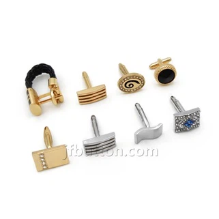 Cufflinks rau cov txiv neej dub